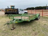 18' Bumper Pull  Load Trail Utility Trailer