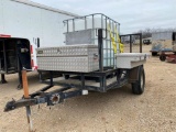 Portable Bumper Pull  Pressure Washer Trailer