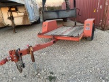 Bumper Pull Trencher Trailer w/Tilt