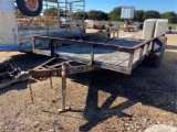 14' Big Tex Utility Trailer Bumper Pull