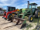 John Deere 4430 w/Loader, Bucket & Forks