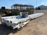 250' Post and Rail White Vinyl Rail Fence