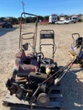 2pc Lawn Mowers Tiller & Misc