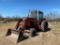 International 2WD Tractor w/GB Line 660 Loader