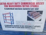 NEW 6pc Pallet Racks