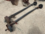 Set of Trailer Axles