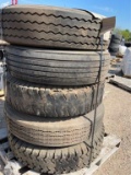 Pallet of asst Tires & Rims