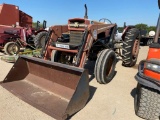 Massey Ferguson 2WD Tractor w/2425QT Bush Hog load
