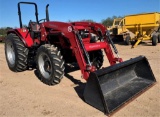 Mahindra 6075 PST 4WD, 71hp w/loader & bucket