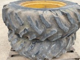 2pc 18.4-38 Tires & Rims