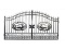 20' Bi-Parting Wrought Iron Gate