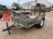 Homemade 8'x4' Bumper Pull Utility Trailer w/Ramp