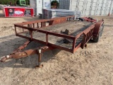 16' Tandem Axle Utility Trailer *bill of sale*