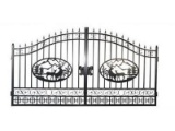 20' Bi-Parting Wrought Iron Gate