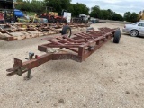 Pull Type 5 Bale Round Bale Trailer