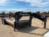 20' Gooseneck  Tandem Axle Low Boy Trailer