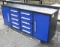 NEW 7' Workbench w/15drawers & 2 Cabinets-BLUE