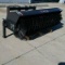 New Quick Attach JCT Skid Steer Angle Broom