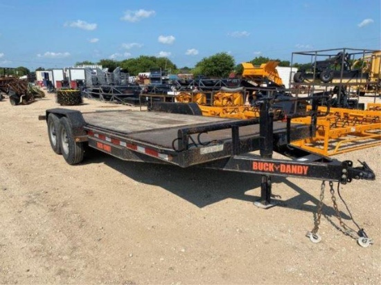 *2017 20' Buck Dandy  Flatbed Trailer