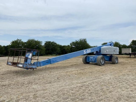 Genie S-80 Man Lift 4X4