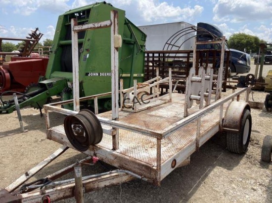 12' Heavy Duty Welding Trailer w/Vise