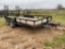 16'x6' Heavy Duty 6lug Trailer w/Fold Down Ramps