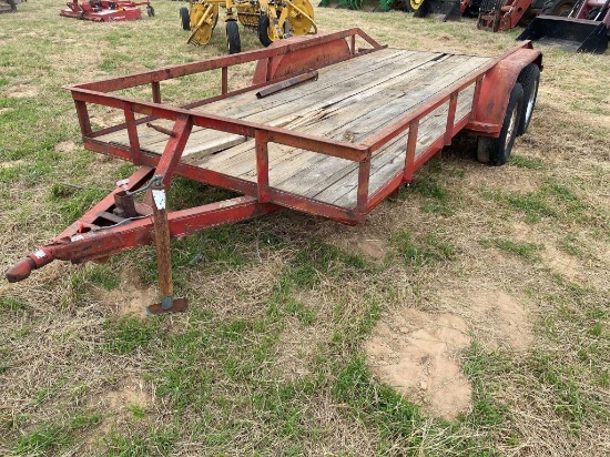 16' Bumper Pull Utility Trailer