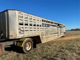 Barrett 9-77 Single Deck cattle Trailer