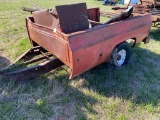 Trailer with Scrap Iron