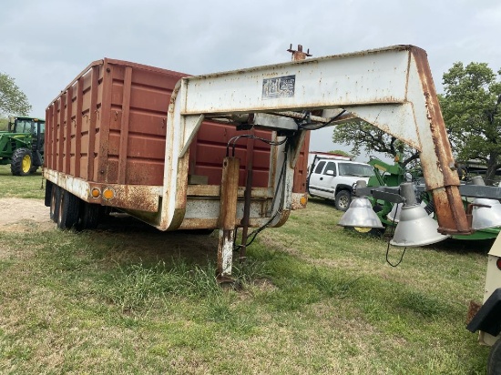 H&H Dump Trailer Electric Pump Tandem Dual