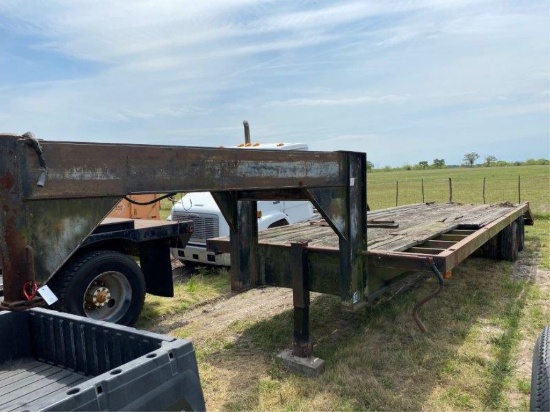 *1990 JRod Flatbed Traielr 25' w/5' Dovetail