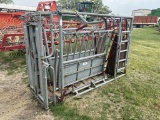 WW Cattle Squeeze Chute W/Palpation Cage