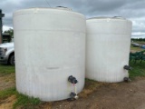 Two Liquid Fertilizer Tanks (one has crack)