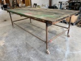 Rolling Shop Table