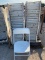 Approx 100pc White Fold Up Chairs