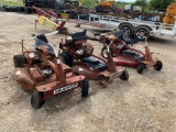 3pc Snapper riding mowers