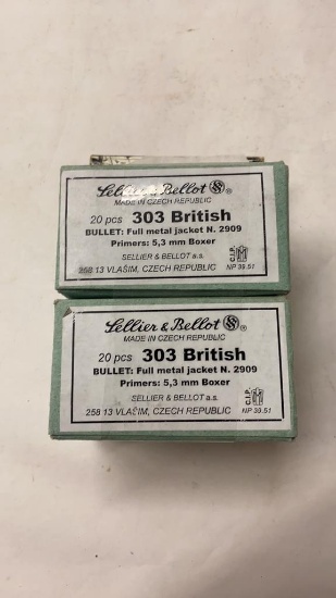 60rds Assorted 303 British Ammo