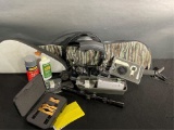 2pc Gun Cases, Ear Muffs, Gun Cleaning Tools, Etc