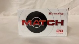 20rds Hornady 6.5 Creedmoor 140gr ELD Match