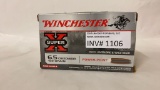 20rds Winchester SuperX 6.5 Creedmoor 129gr PP