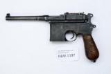 WWI C96 Broomhandle Mauser .30 SN#801008
