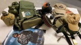 Box Lot of Hunting and Camping Gear