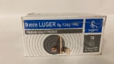 50rds Scorpio 9mm Luger 124gr FMJ