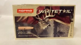 20rds Norma Whitetail 7mm-08 Rem 150gr