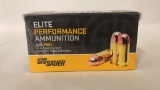 50rds Sig Sauer Elite 9mm Luger 115gr FMJ