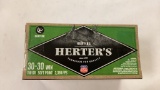 20rds Herter's 30-30Win 150gr Soft Point