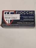 50rds Fiocchi 44 Magnum 200gr JHP