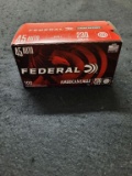 100rds Federal 45Auto 230gr FMJ