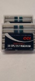 10rds CCI 38SPL/357 Magnum Shotshell