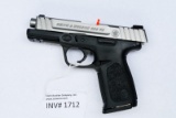 S&W SD9VE, 9mm Pistol, FCH7517